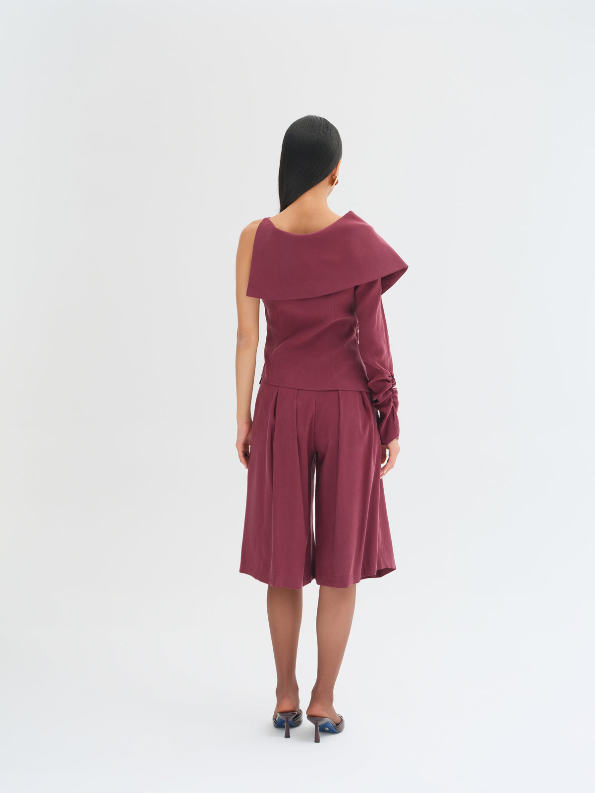 Valerie Foldover Bermuda Shorts