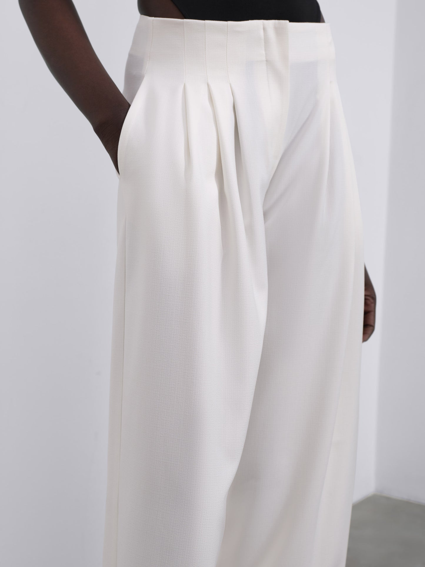 Nore Front Pleat Tailored Trousers