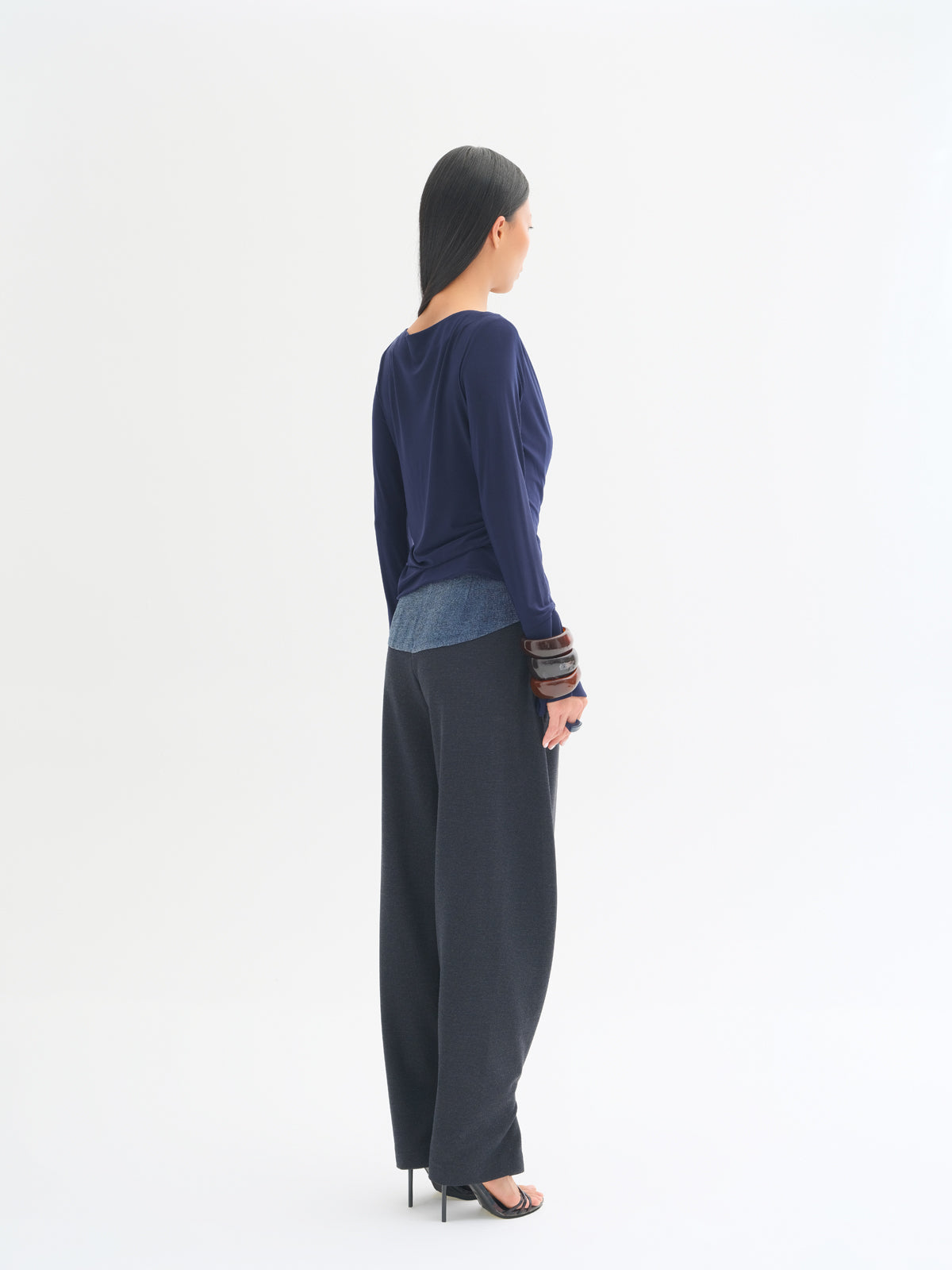 Sabine Button-Detail Top