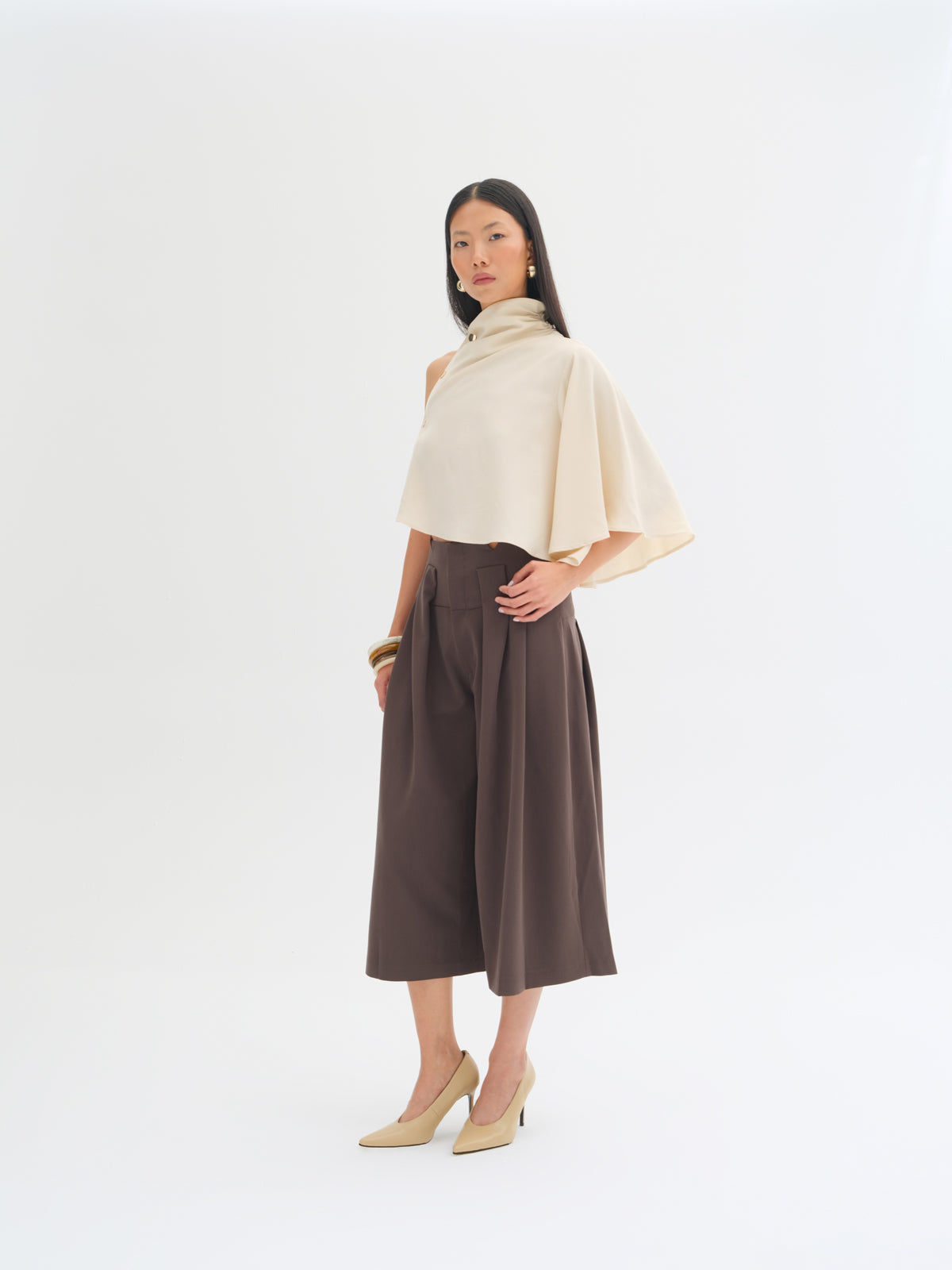 Mara Button-Detail Top