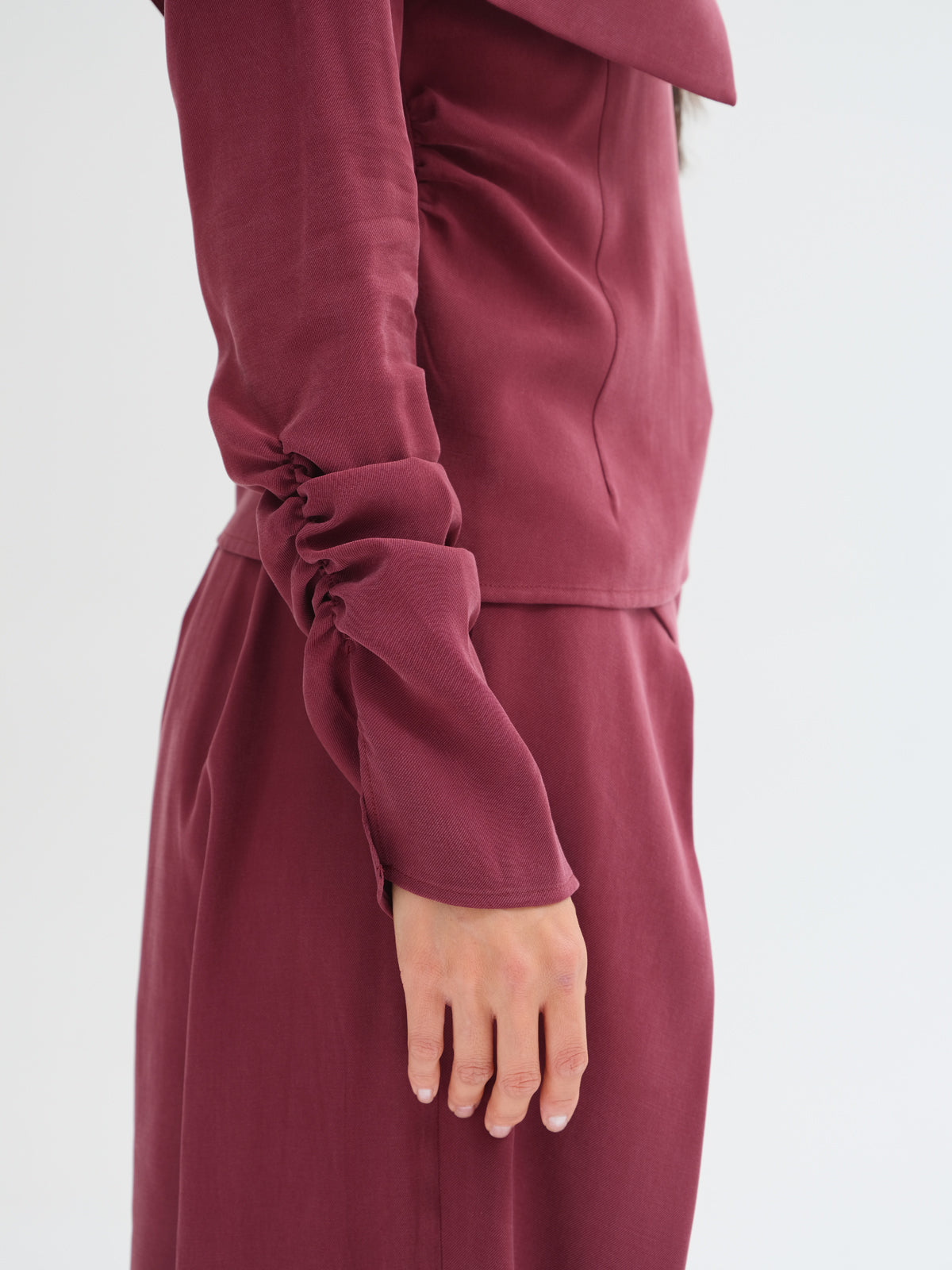 Livia Asymmetric Cape Top