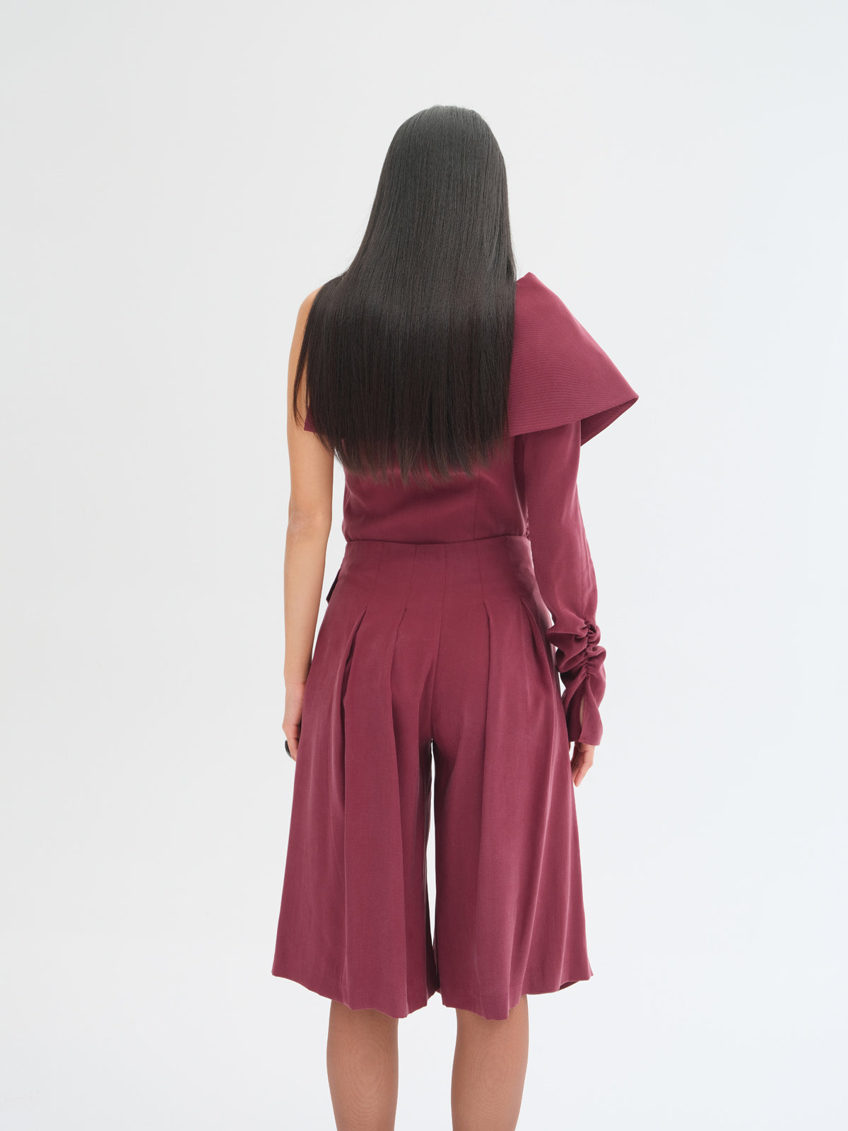 Valerie Foldover Bermuda Shorts