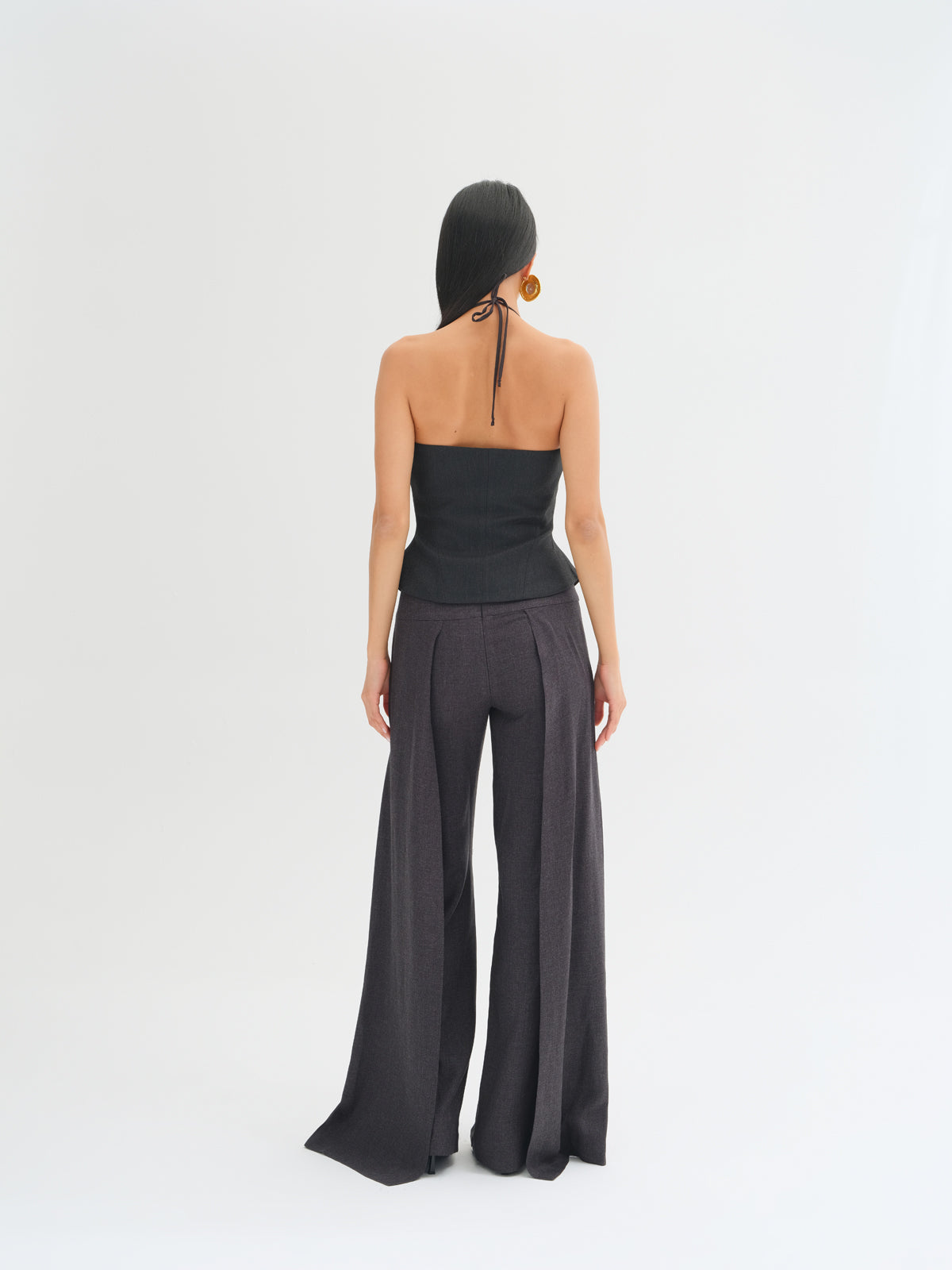 Tiera Katmanlı Geniş Paça Pantolon