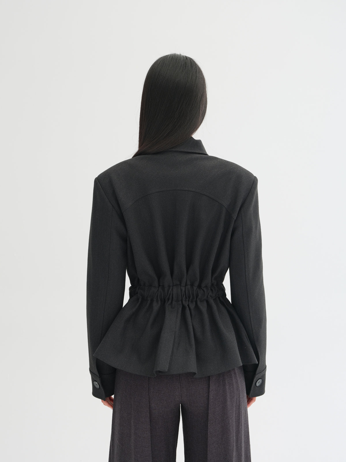 Toren Herringbone Utility Jacket