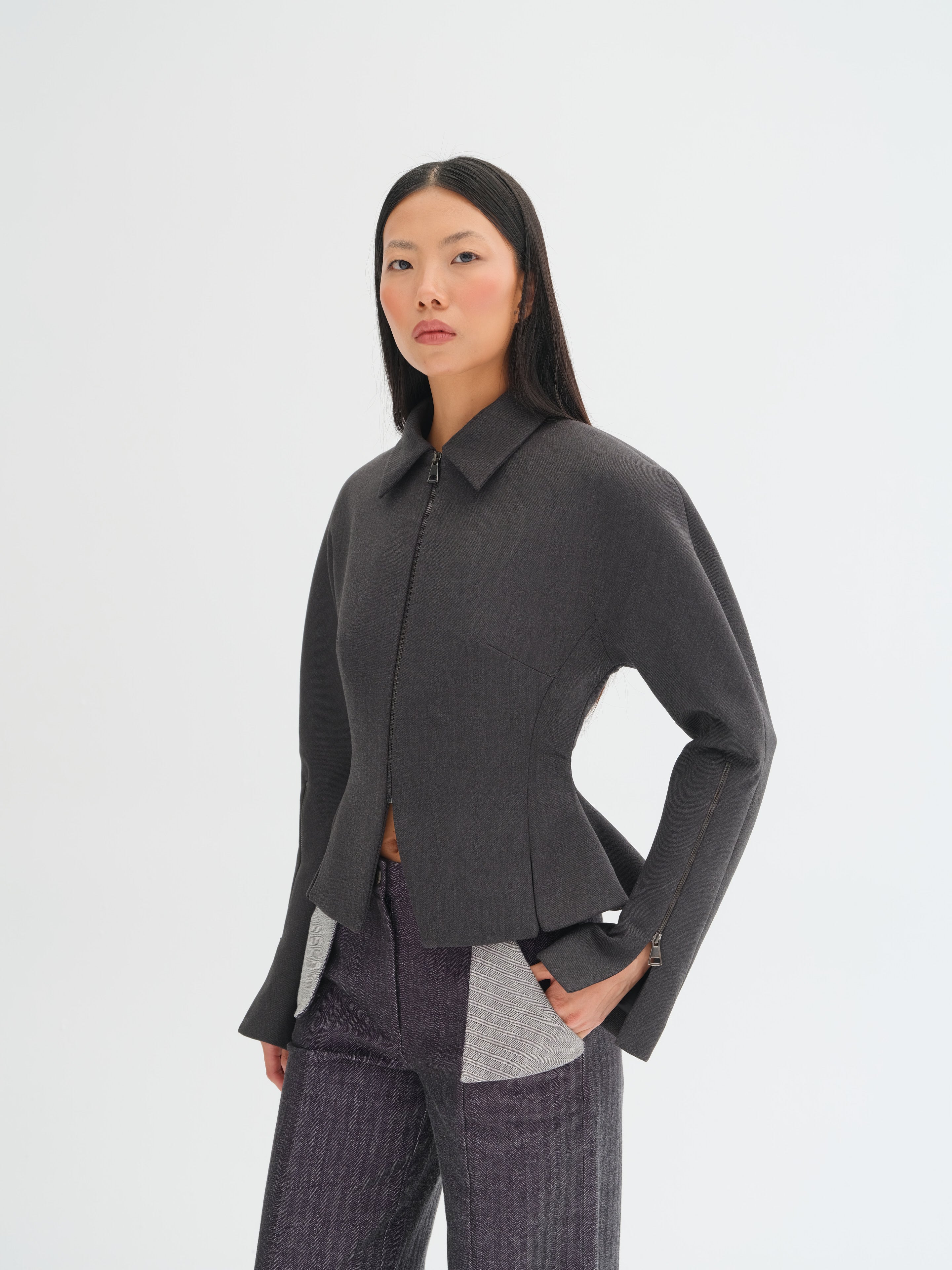 Ilya Sculpted Tailored Jacket