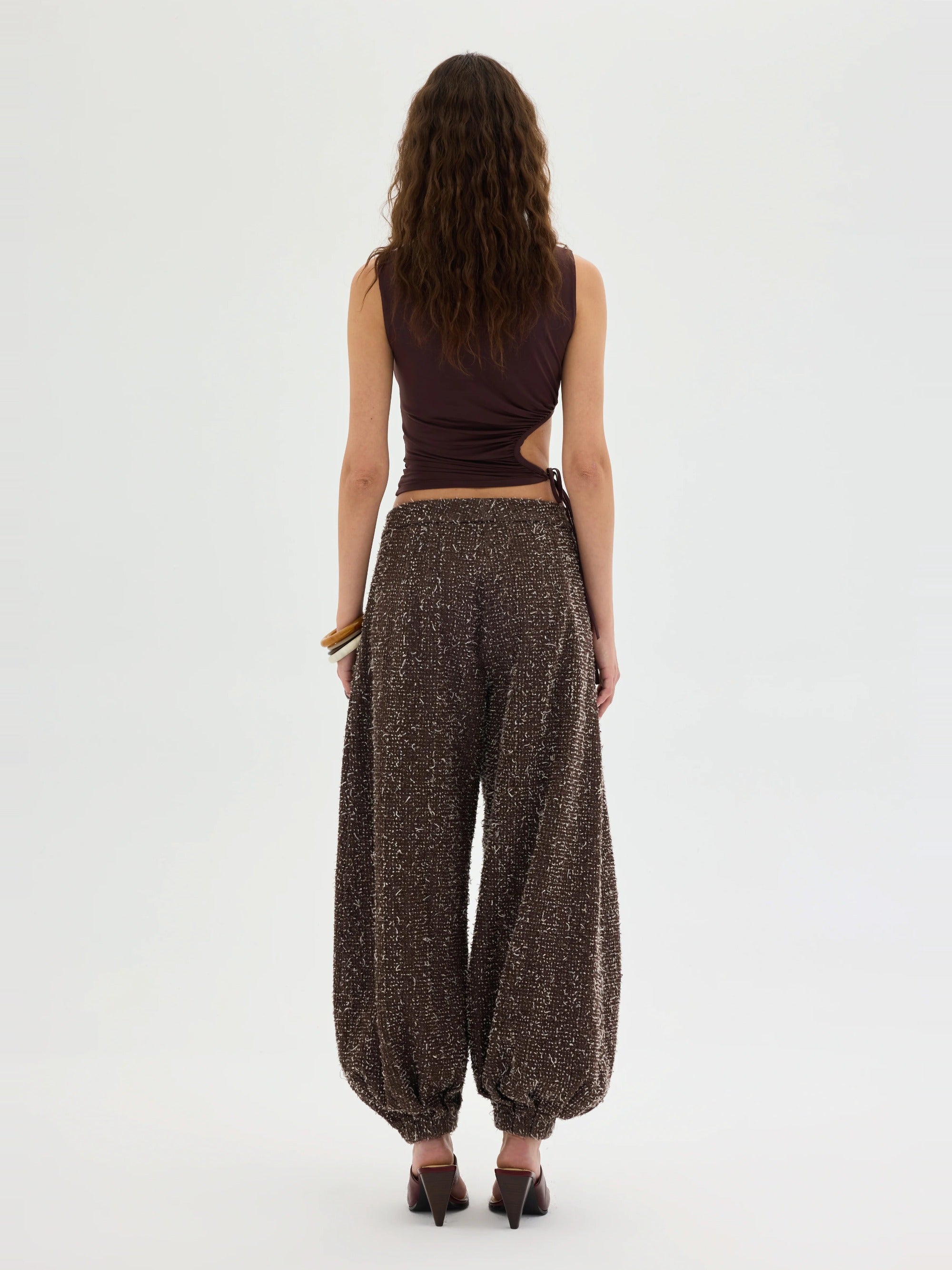 Aster Asymmetric Ruched Jersey Top