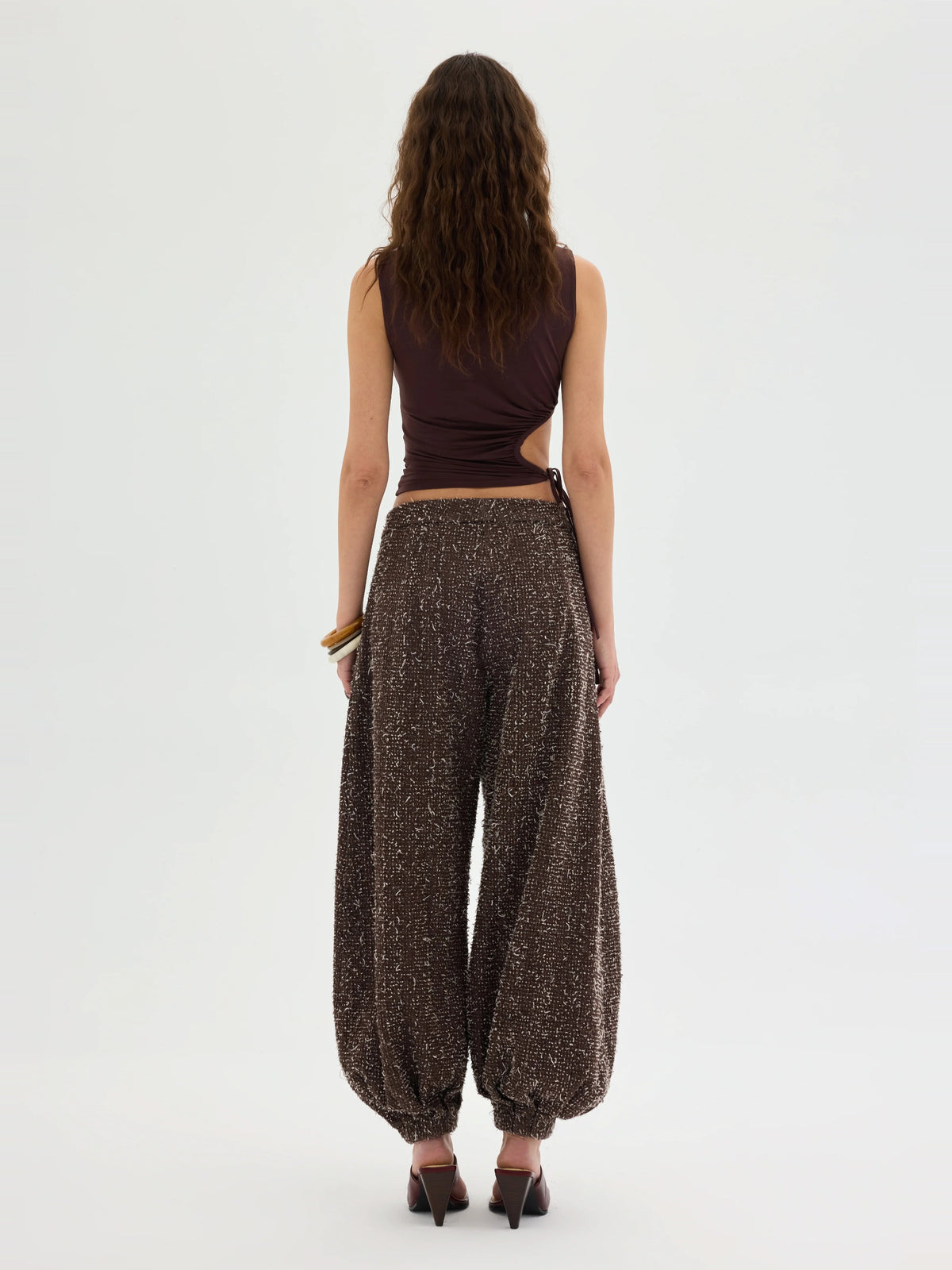 Aster Asymmetric Ruched Jersey Top