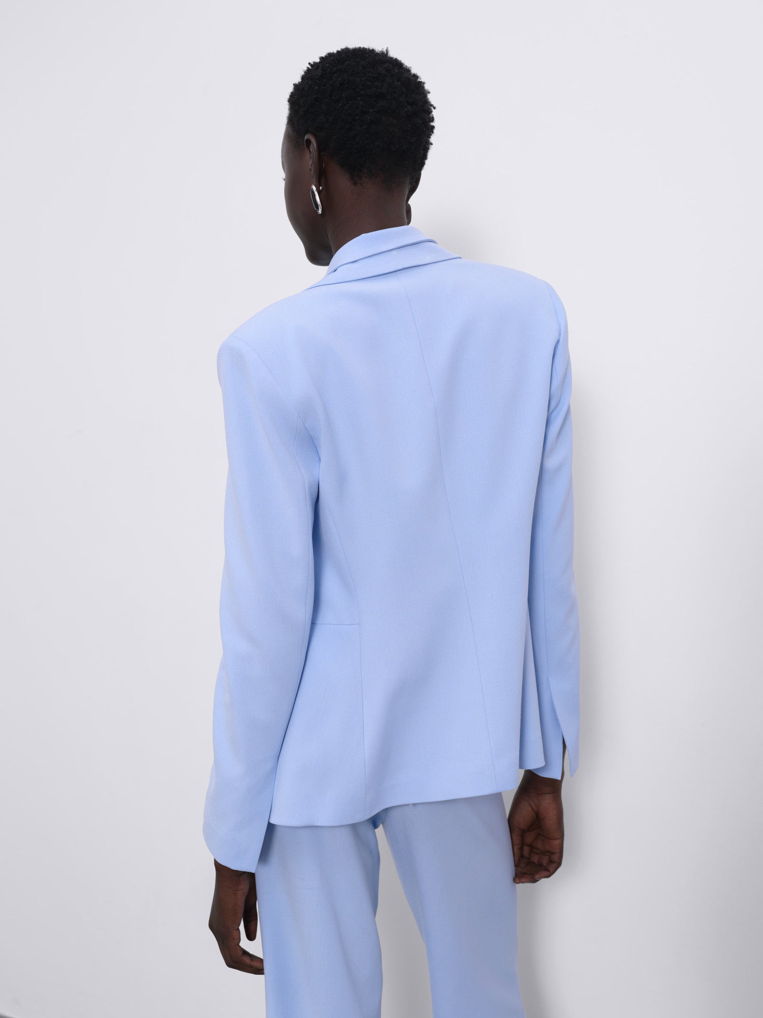 Aura Pocket-Overlay Tailored Jacket