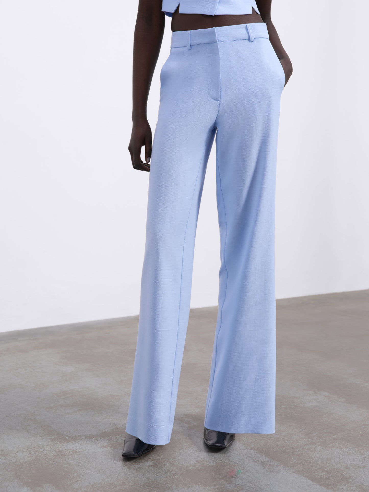 Aura Tailored Straight-Leg Trousers