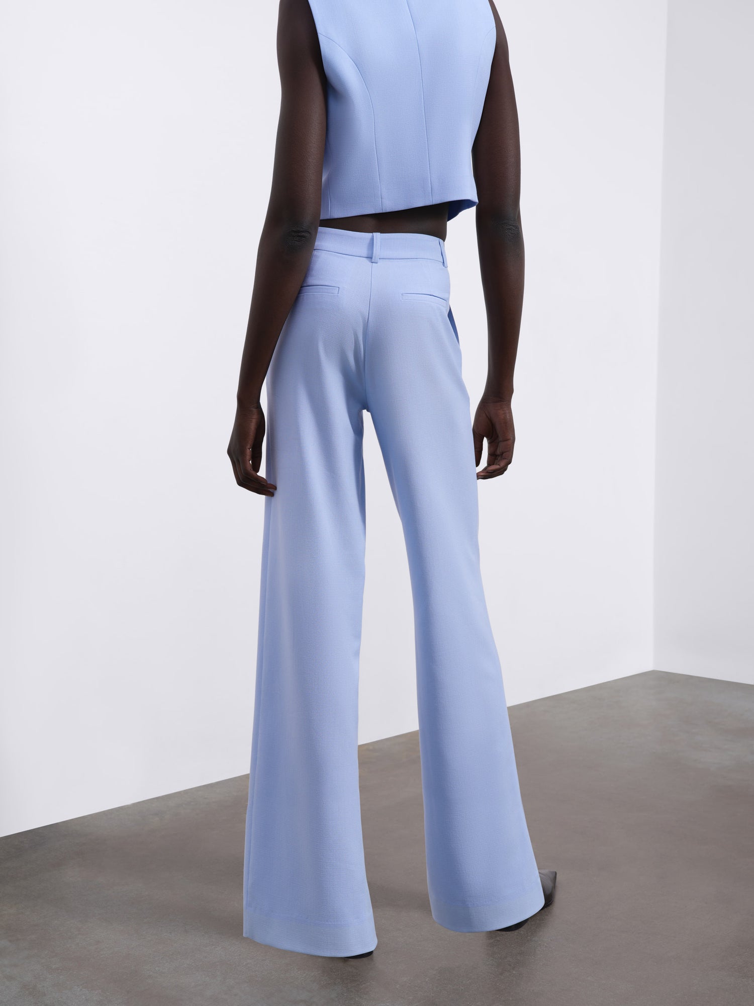 Aura Tailored Straight-Leg Trousers