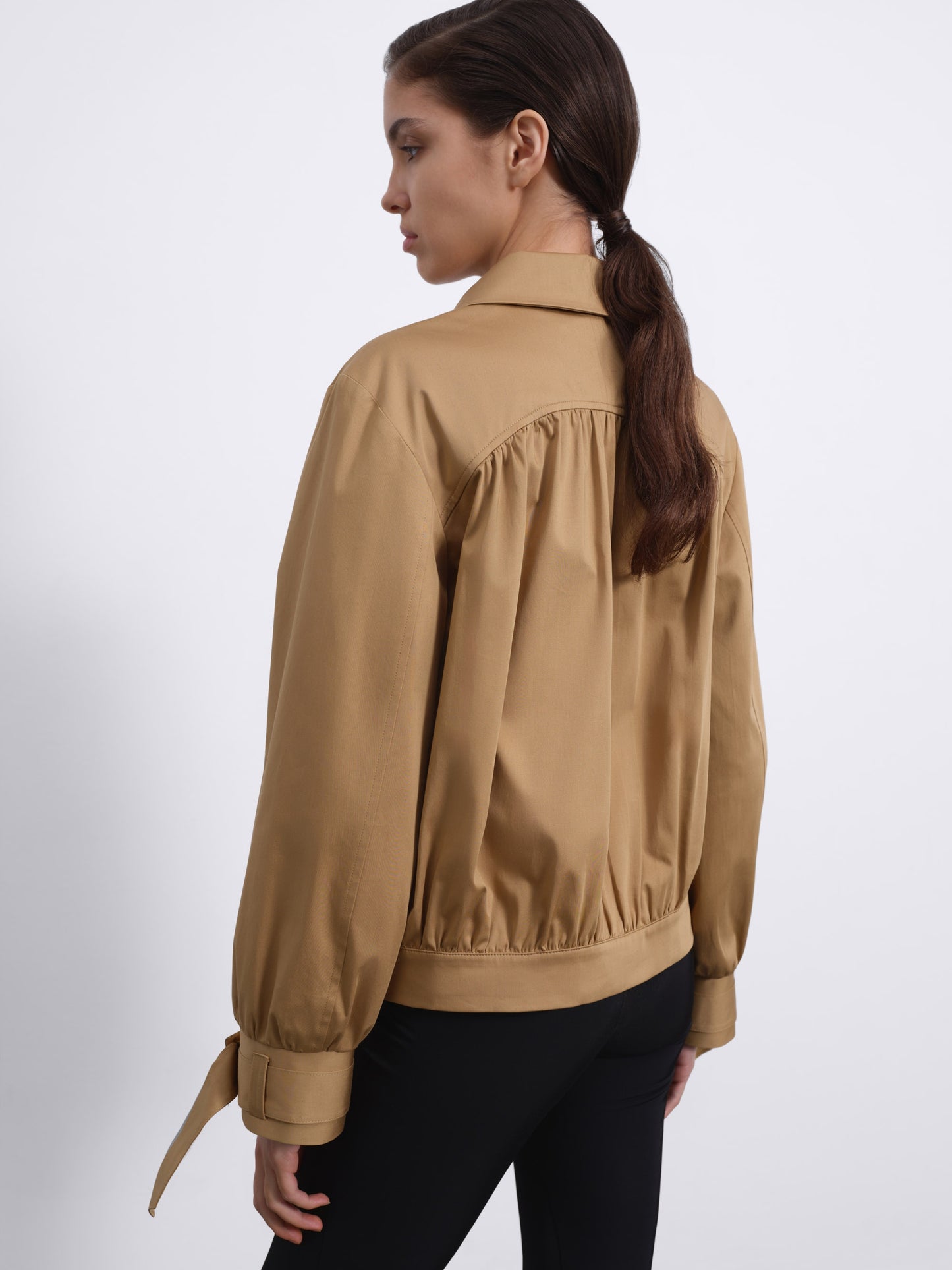 Cael Geometric Pocket Bomber Jacket