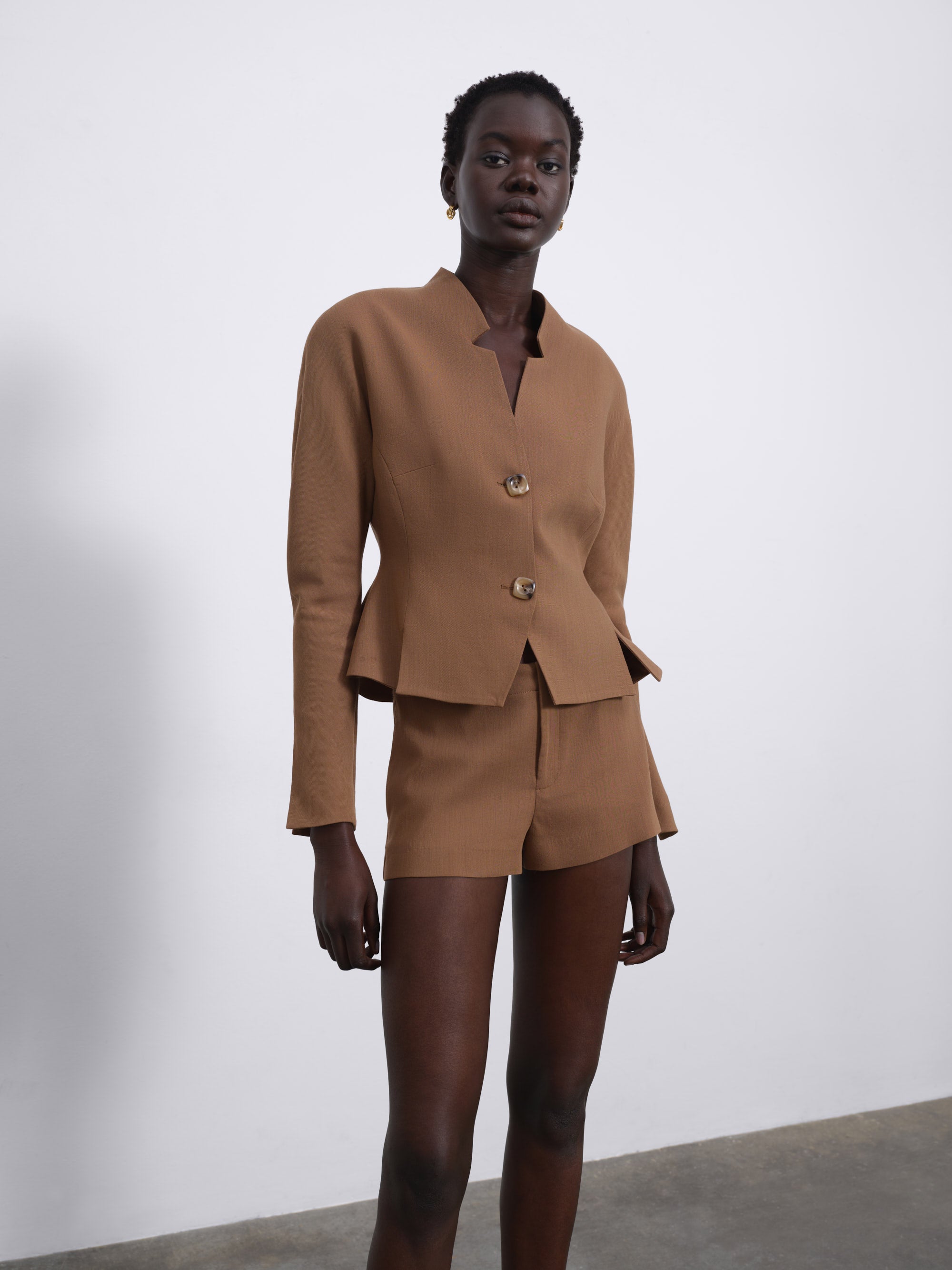 Eron Wool Sculpt Blazer