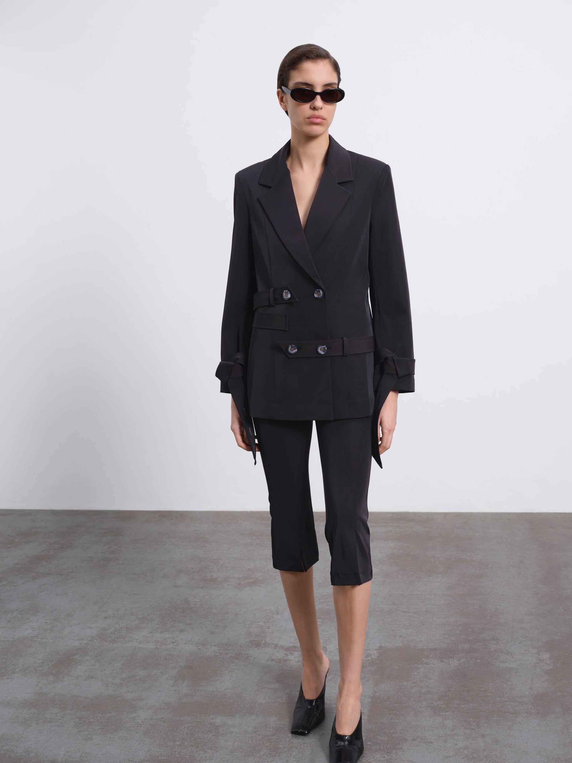 Juni Split Capri Trousers