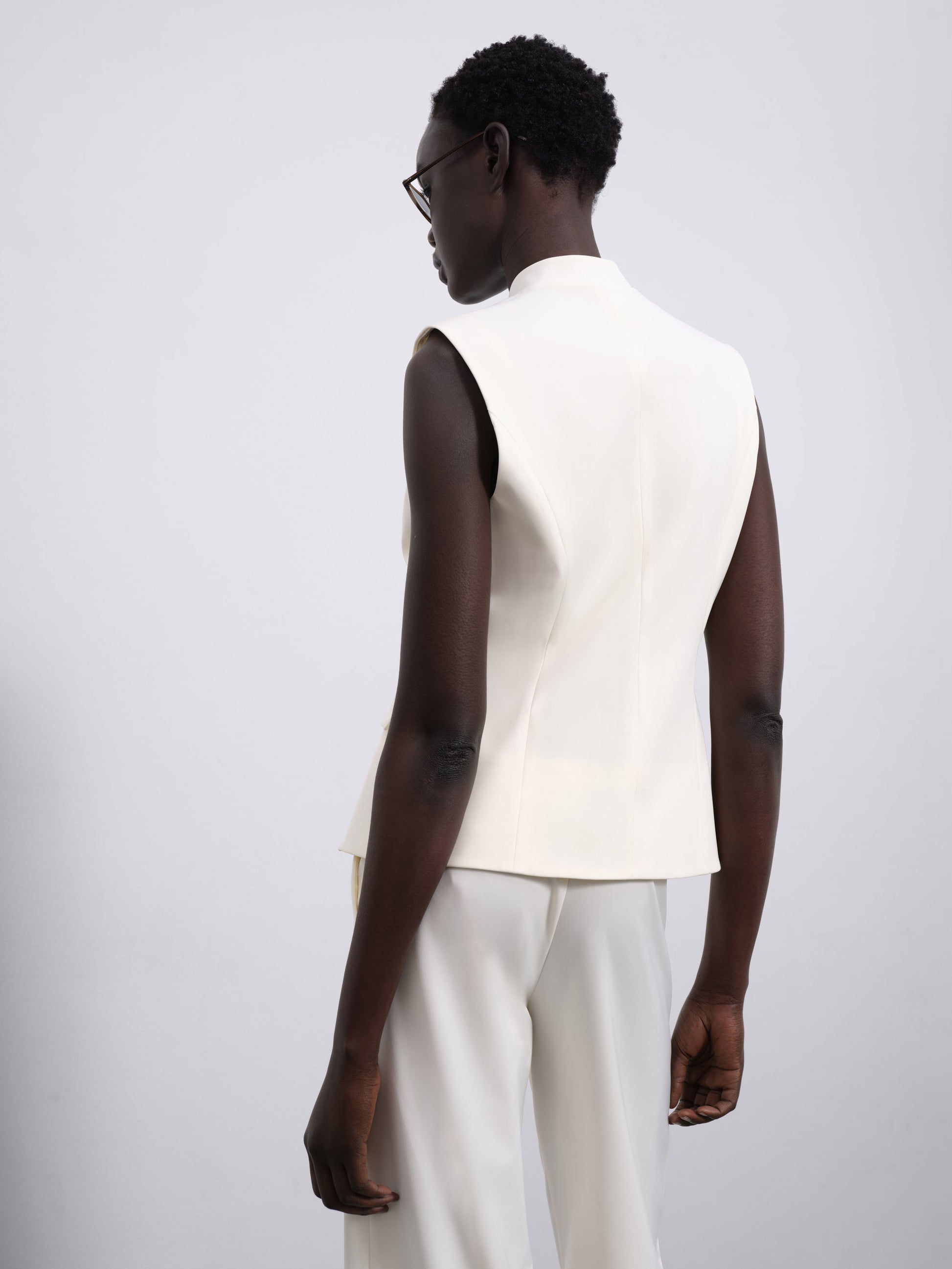 Lora Snip Detail Vest