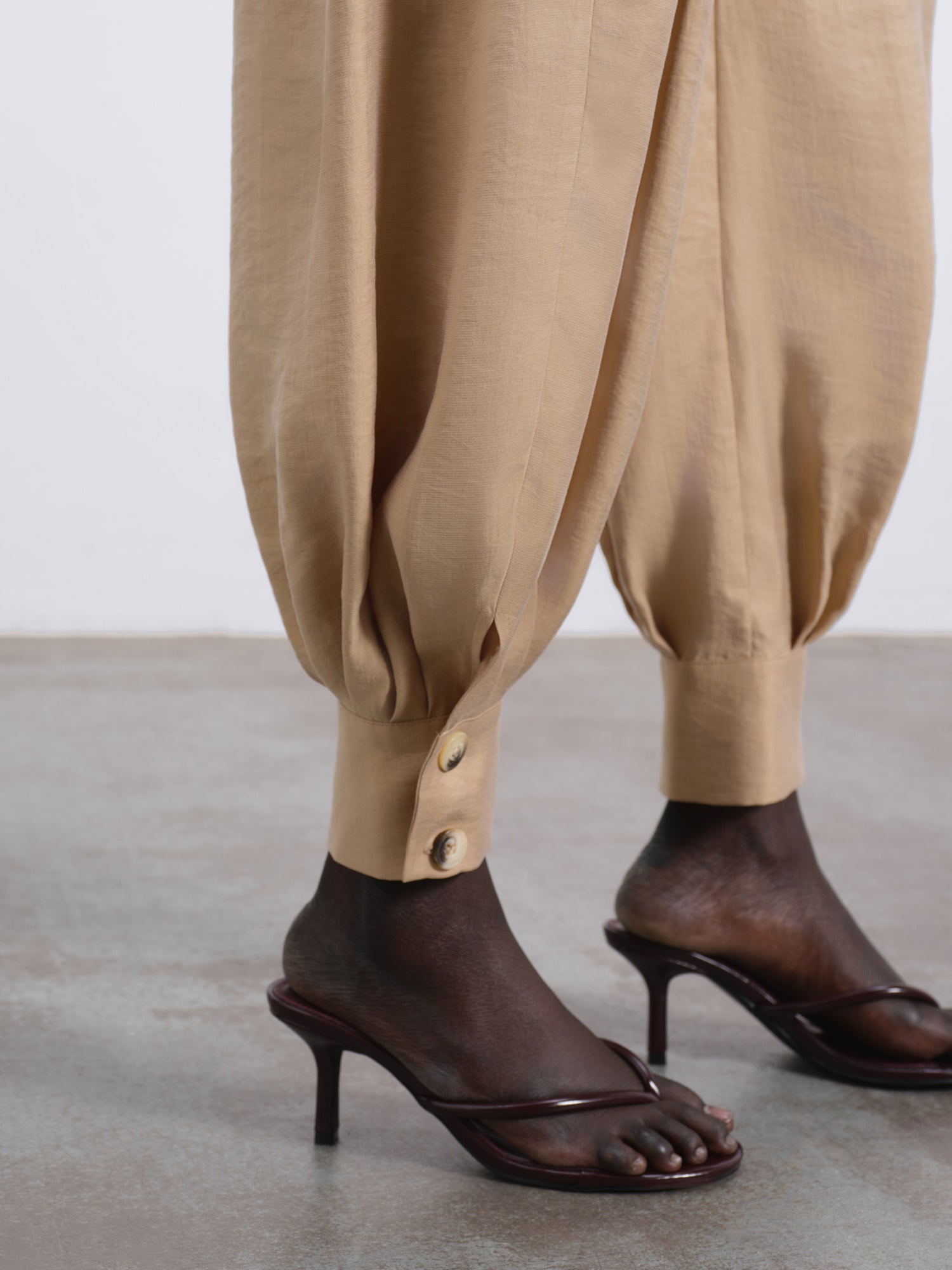 Nessa Pleated Balloon Trousers