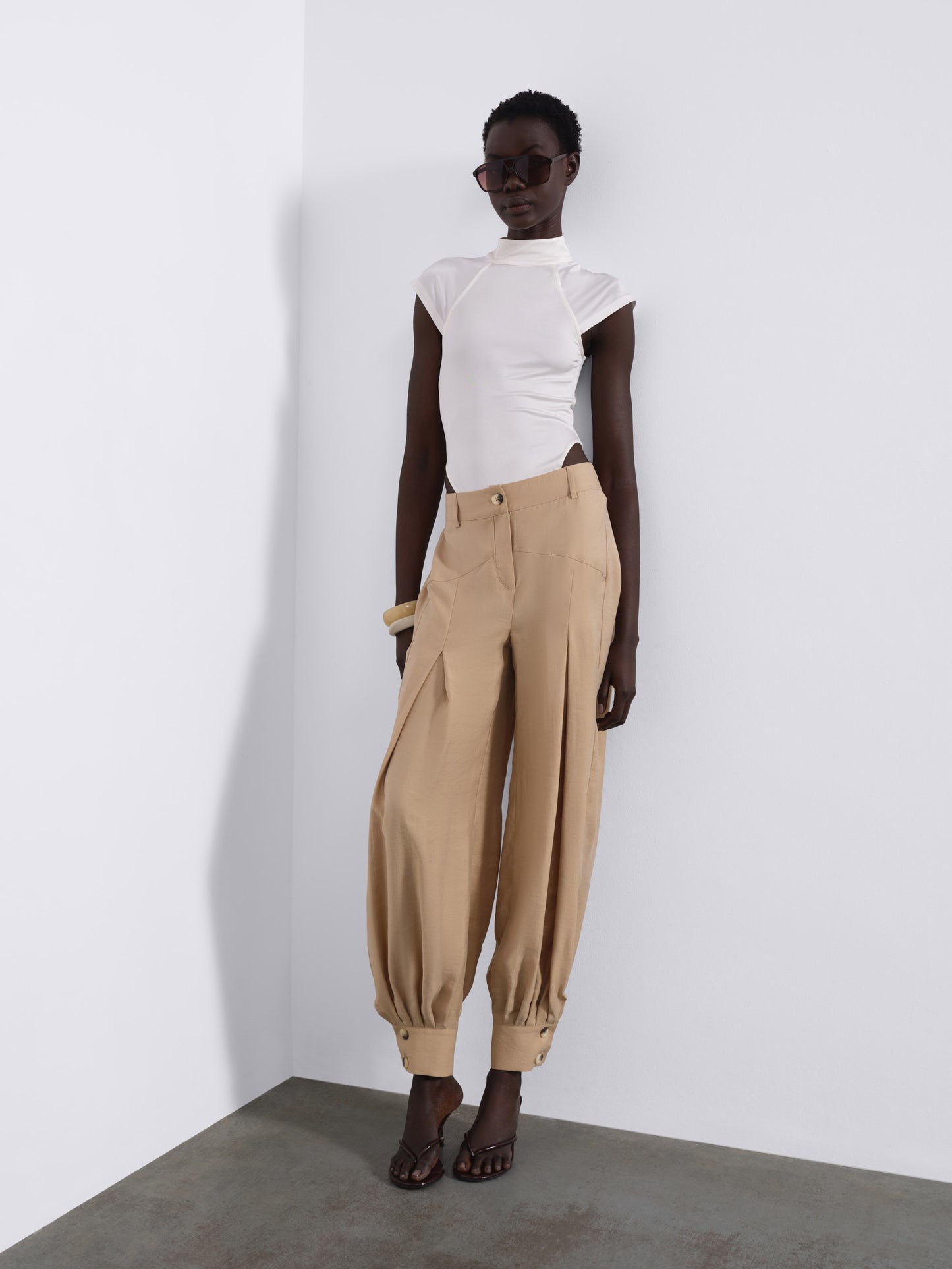 Nessa Pleated Balloon Trousers