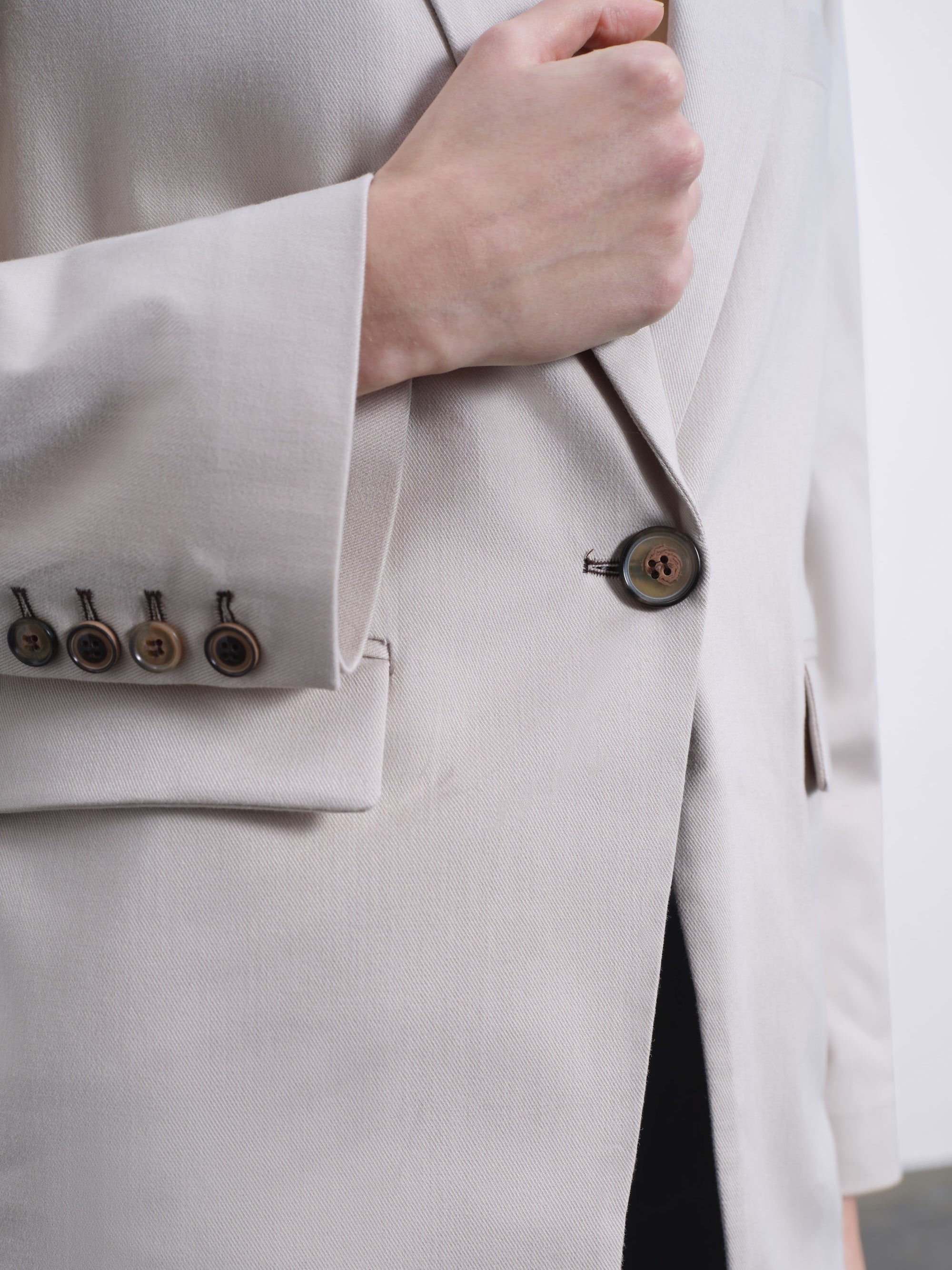 Noema One-Button Oversized Blazer