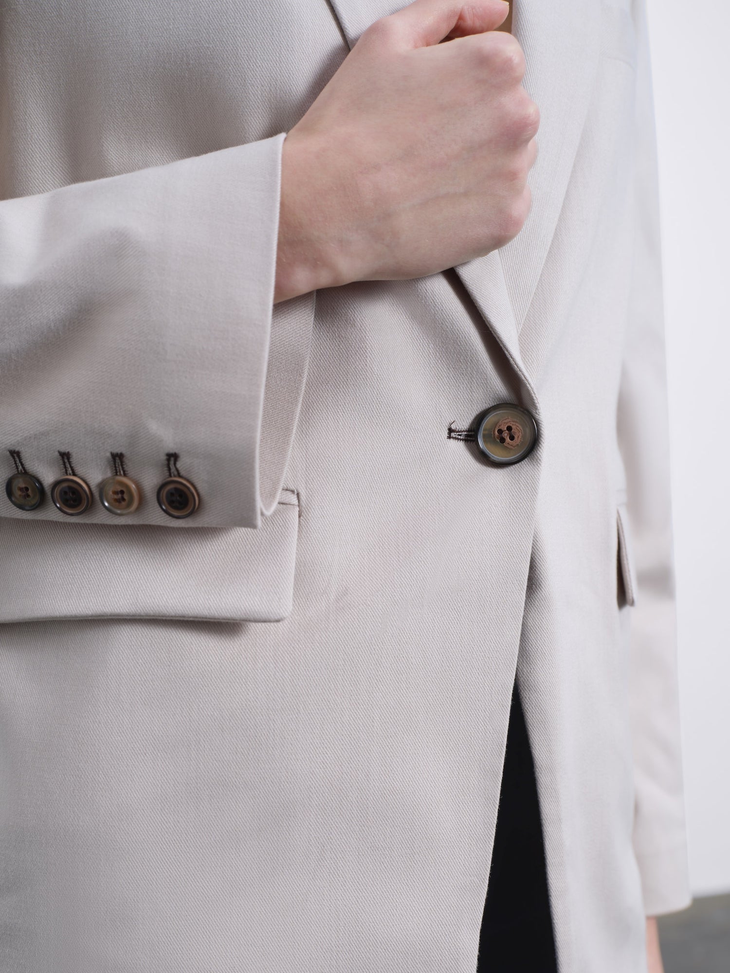 Noema One-Button Oversized Blazer