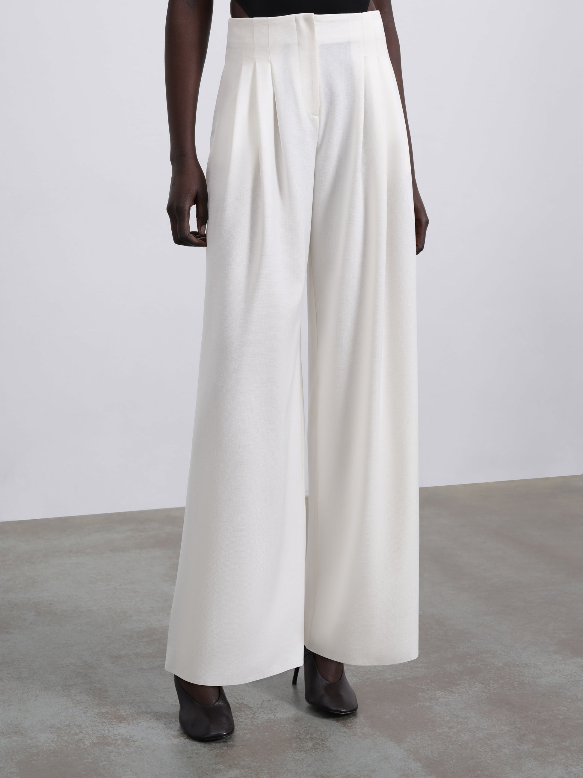 Nore Front Pleat Tailored Trousers
