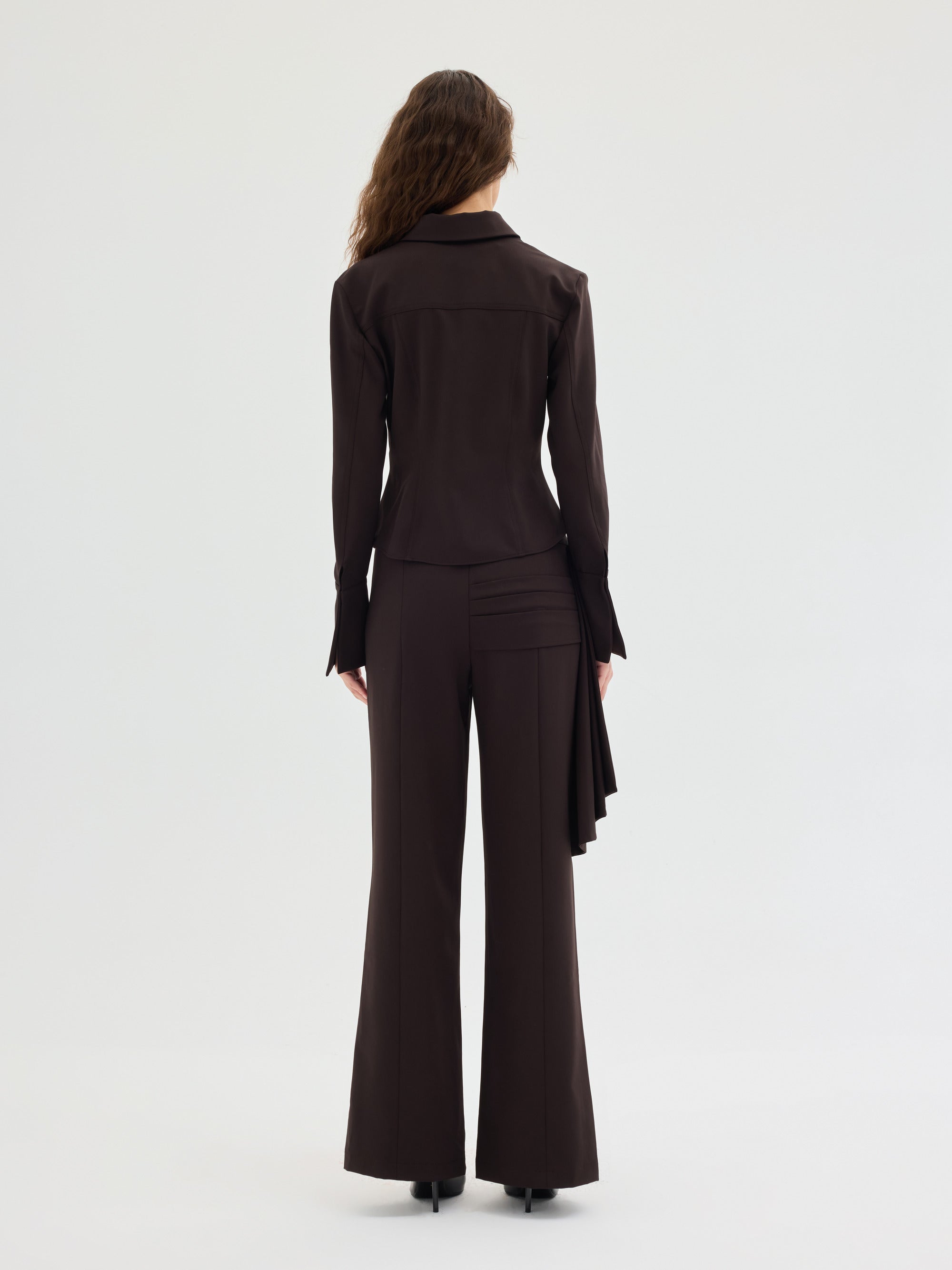 Rielle Handkerchief-Detail Trousers