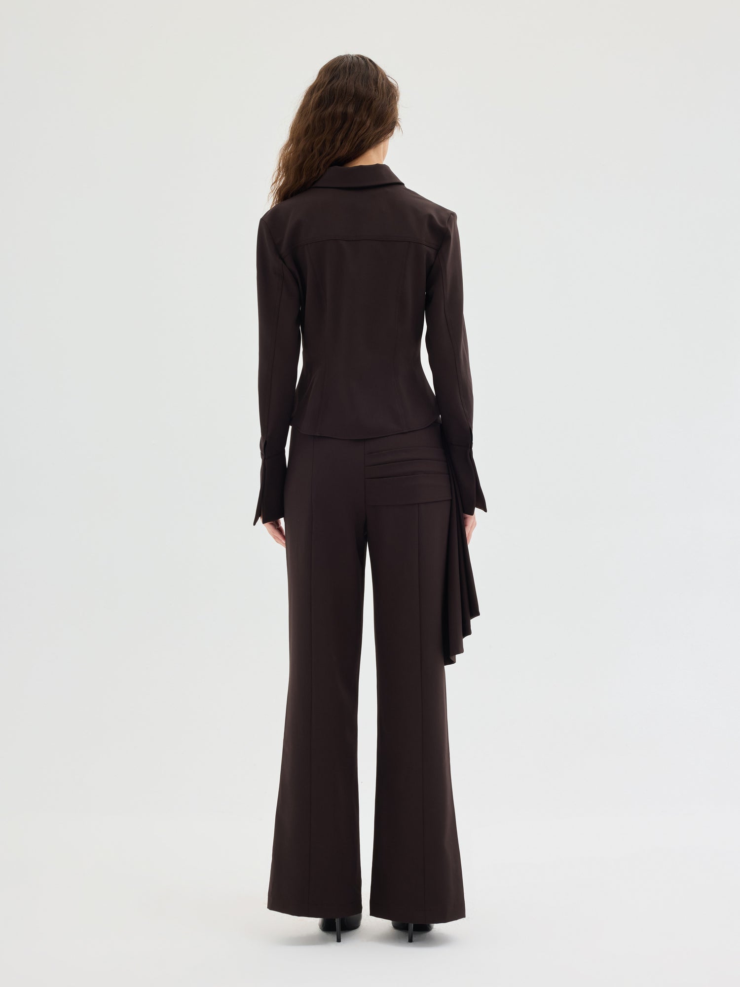 Rielle Handkerchief-Detail Trousers