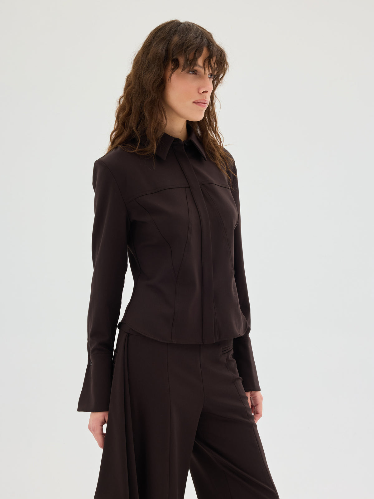 Rielle Handkerchief-Detail Trousers