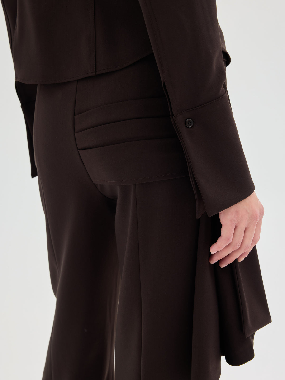 Rielle Handkerchief-Detail Trousers