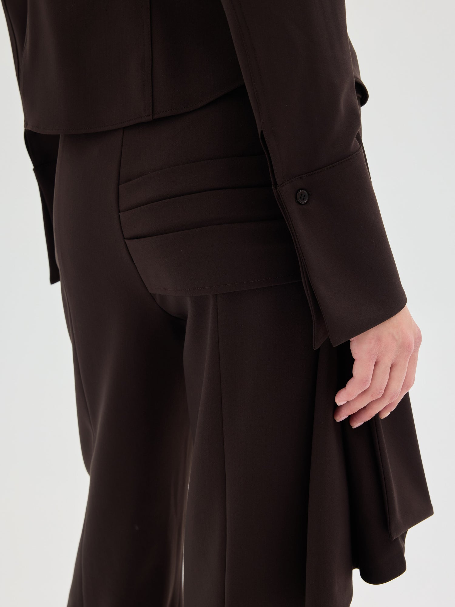 Rielle Handkerchief-Detail Trousers