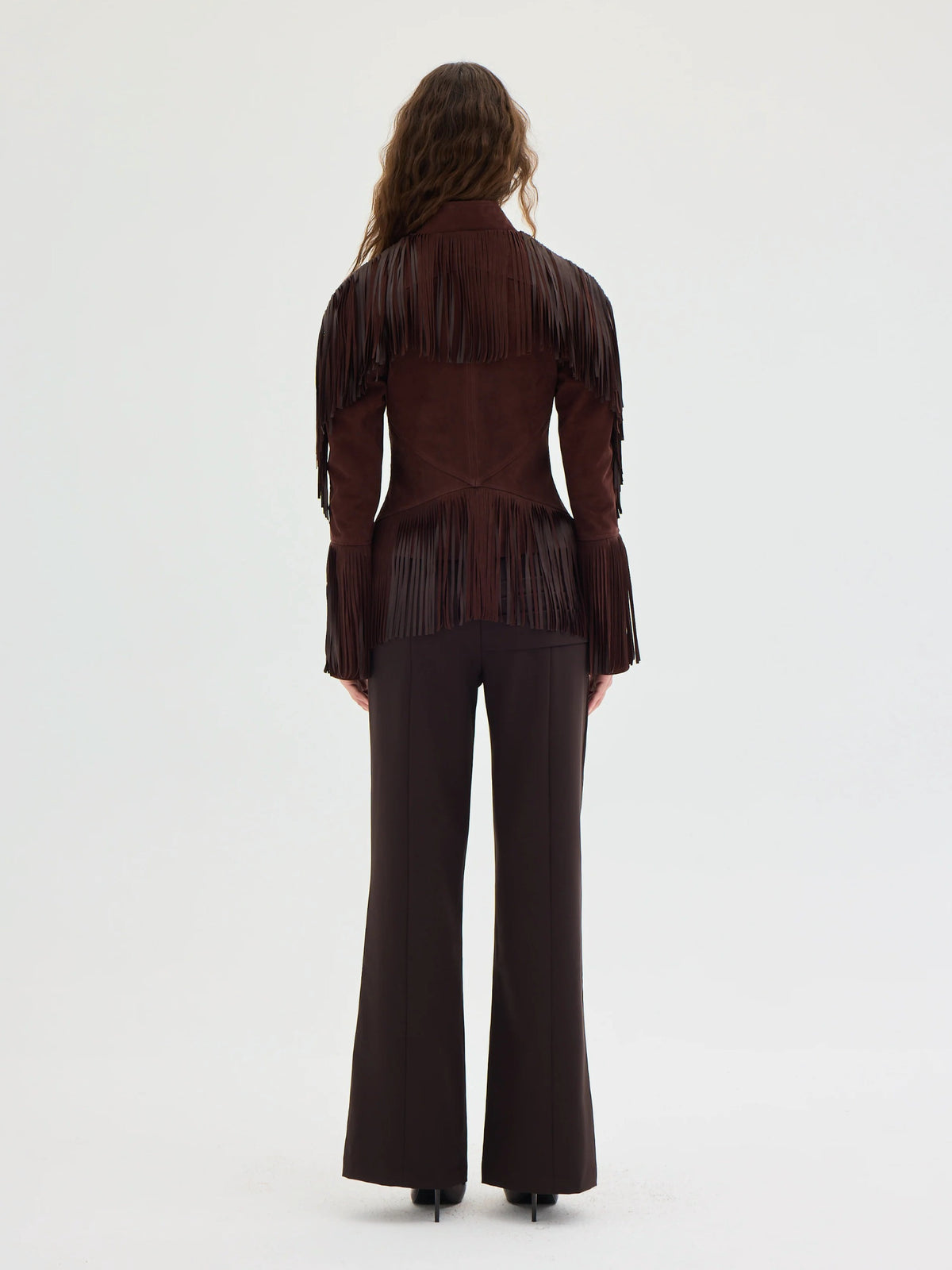 Zeya Fringed Sculpt Jacket